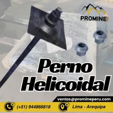 PERNO HELICOIDAL DE ANCLAJE . LIMA