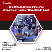  Tu PC está lenta o no enciende Nosotros la reparamos 