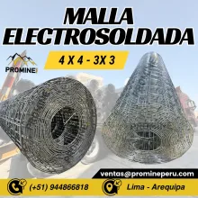 MALLA ELECTROSOLDADA . FABRICADO PARA MINA . LIMA 