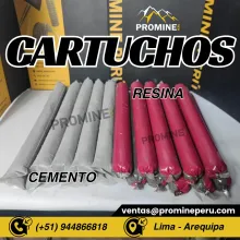 CARTUCHO RESINA . CEMENTO . SISTEMA MINERA . LIMA