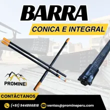 BARRENO CONICA . BARRA INTEGRAL . INDUCCION MINA