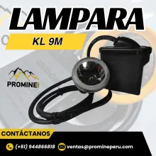 LAMPARA KL9M ALAMBRICA . MINERIA SUBTERRANEA . LIMA 