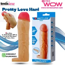 Funda Alargador Pene Engrosador Hani Consolador Punta Sólida