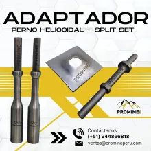 ADAPTADOR DE PERNO HELICOIDAL 22MM SPLIT SET ACCESORIO