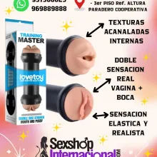 TRAINING MASTER DOUBLE SIDE STROKER MOUTH AND PUSSY