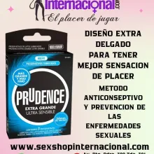 PRESERVATIVO PRUDENCE EXTRA GRANDE ULTRA SENSIBLE