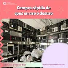 VENTA Y COMPRA DE COMPUTADORAS USADAS EN LIMA