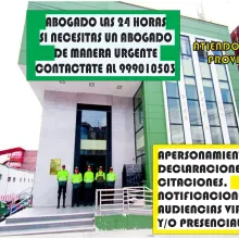 ABOGADO LAS 24 HORAS- LIMA Y PROVINCIAS