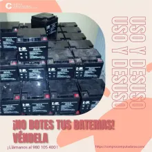  Tienes baterías usadas o dañadas Te las compramos al mejo