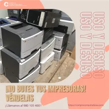  Tienes impresoras usadas o malogradas 