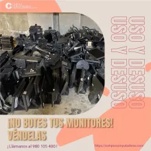  Tienes monitores en desuso o malogrados 