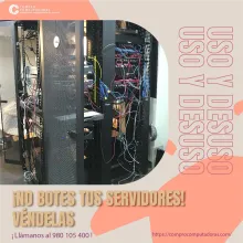  Tienes servidores usados dañados u obsoletos 
