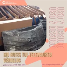  Tienes televisores usados o malogrados 