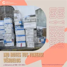  Tienes toners nuevos usados o vencidos 