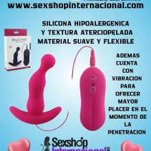 BALLS STYLE VIBRATING ANAL PLUG