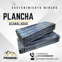 PLANCHA ACANALADA - SECTOR MINERO - FABRICA