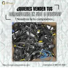 Reciclaje responsable compra de computadoras usadas