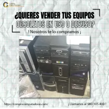 Recibe el mejor precio por computadoras usadas