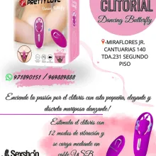 MARIPOSA VIBRADOR PARA CLITORIS PLACER AL MAXIMO