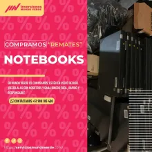 COMPRAMOS NOTEBOOKS 