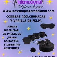 BONDAGE CON PUÑOS DE MANO PUÑOS DE TOBILLO