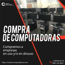 Compra inmediata de computadoras y servidores usados