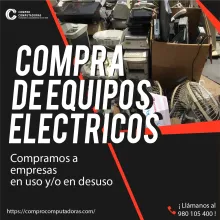Compra de toners baterías y cables usados