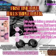 BALLS TRIPLE LOVER FIRST TIME LOVE ENTRETAMIENTO Y PLACER