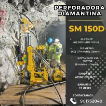 MAQUINA DIAMANTINA SM 150D