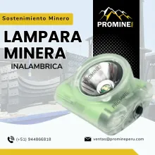 LÁMPARAS MINERAS DE ALTA LUMINOSIDAD PROMINE elementos