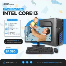  Sorprende a Papá con Esta PC Intel Core i3 a Precio Especi