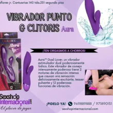 VIBRADOR DOBLE PUNTO G CLITORIS-SATISFACERA TODOS TUS DESEOS