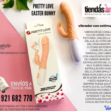 PRETTY LOVE Vibrador Sexual Rabbit Bunny Femenino TPR 30 Fun
