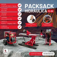 PACKSACK NEUMÁTICA FL50 equipo para industria minera 