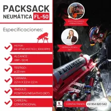 PACKSACK NEUMÁTICA FL50 socavón 