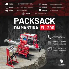 PACKSACK DIAMANTINA FL-200 equipo para mineria 