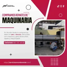 COMPRAMOS MAQUINARIAS 