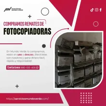 COMPRAMOS FOTOCOPIADORAS