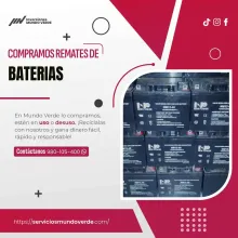 COMPRAMOS BATERIAS 