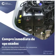 COMPRAMOS UPS 
