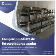 COMPRAMOS FOTOCOPIADORAS