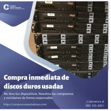 COMPRAMOS DISCOS DUROS 