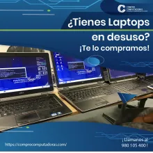 Compra de computadoras para reciclaje sostenible