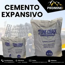 CEMENTO EXPANSIVO DEMOLICIÓN SILENCIOSA Y EFICIENTE PROM