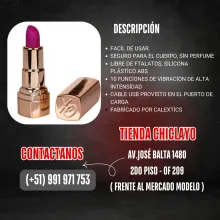  Vibrador mini lápiz con usb purpura