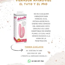  Vibrador Aphrovibe el tuyo y el mío