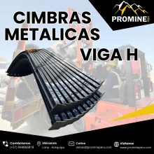 SOPORTE EN MINA CIMBRA METALICA TIPO H PROMINE 