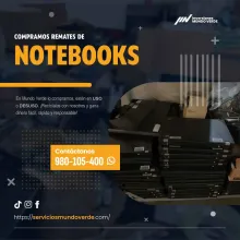 COMPRAMOS NOTEBOOKS 