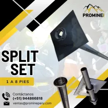 SPLIT SET DE FRICCIÓN EFICIENTE PROMINE Sostenimiento Di