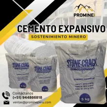 CEMENTO EXPANSIVO PARA DEMOLICIÓN SILENCIOSA PROMINE Con
